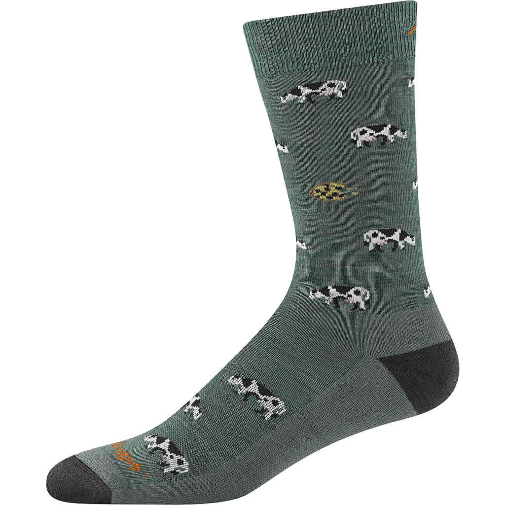 Men's Dairy Air Crew Lightweight Cushion Lifestyle Sock - Image 2