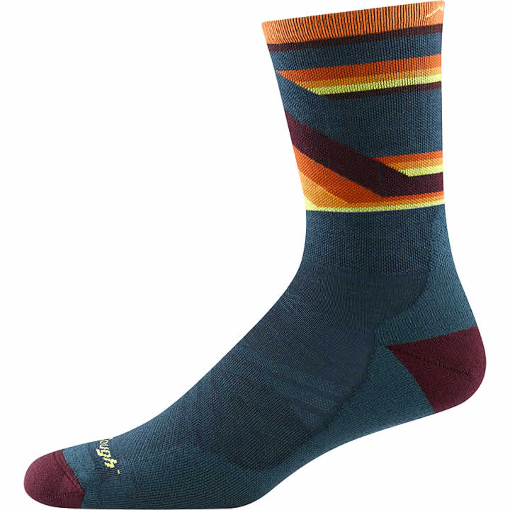 Men's Bolt Micro Crew Ultra-Lightweight Cushion Running Socks - Image 2