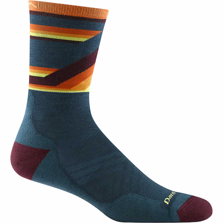 Men's Bolt Micro Crew Ultra-Lightweight Cushion Running Socks - Image 3
