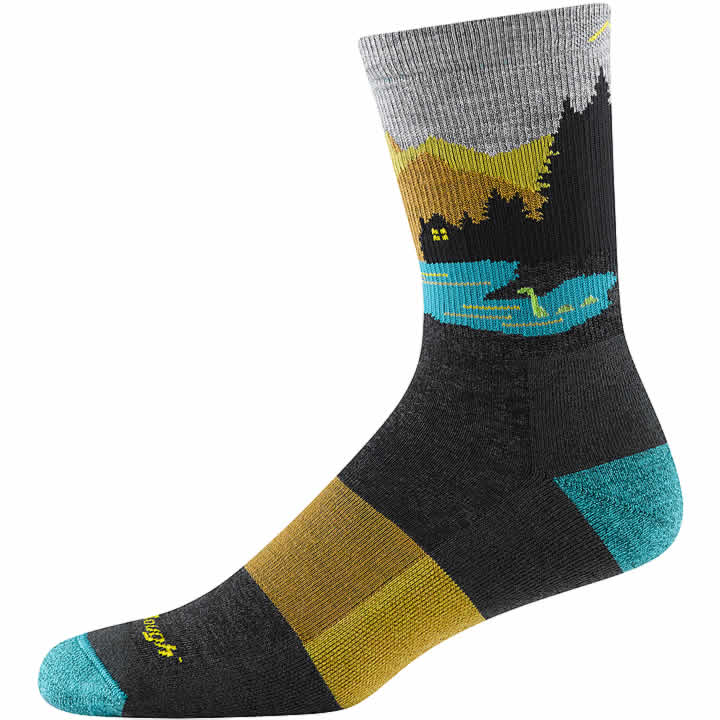 Men's Close Encounters Micro Crew Midweight Cushion Sock - Image 3