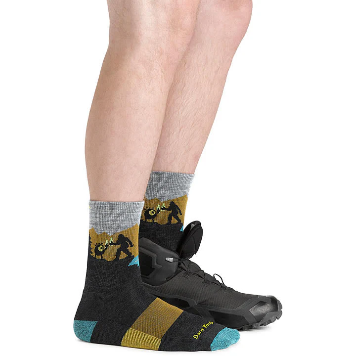 Men's Close Encounters Micro Crew Midweight Cushion Sock - Image 4