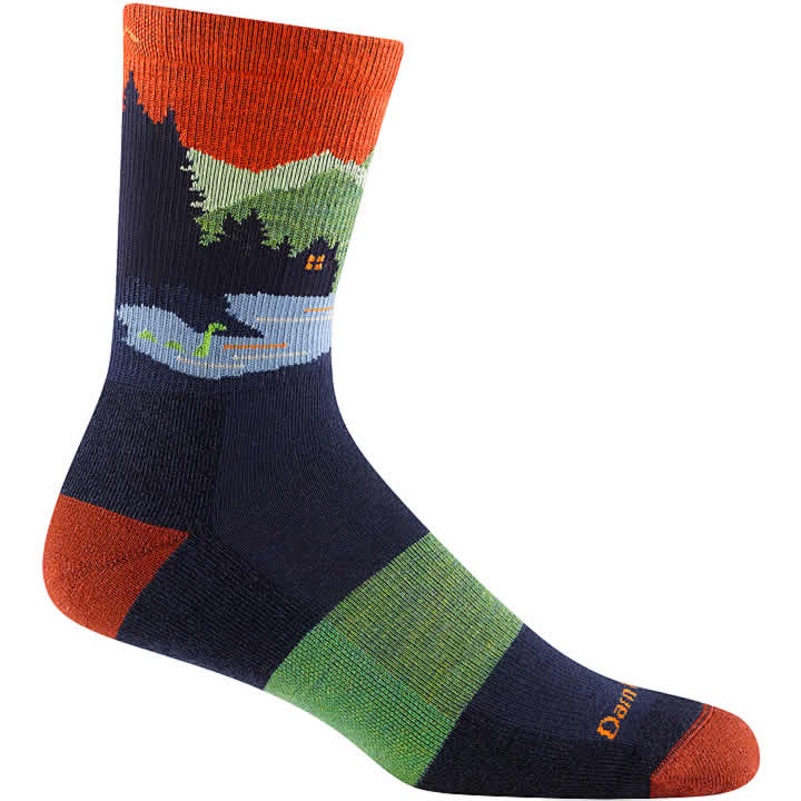 Men's Close Encounters Micro Crew Midweight Cushion Sock - Image 6