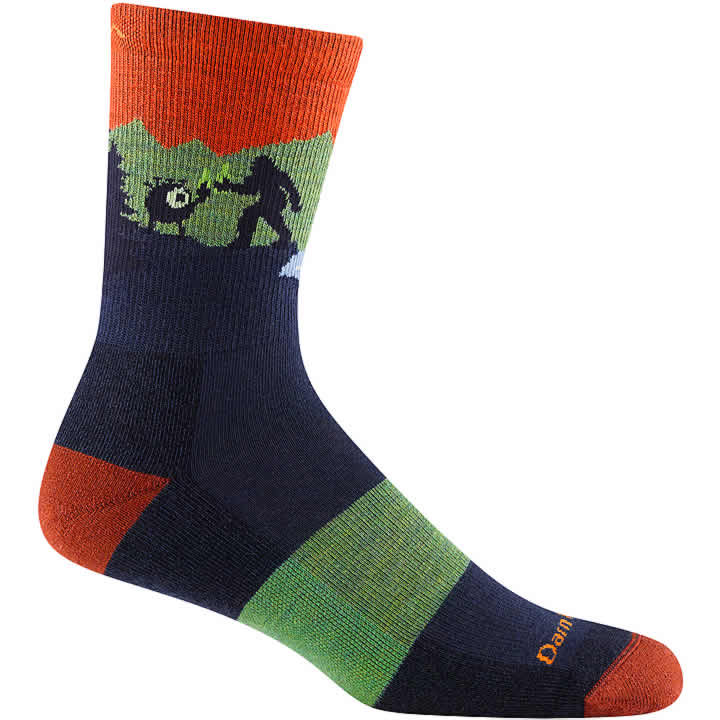 Men's Close Encounters Micro Crew Midweight Cushion Sock - Image 7