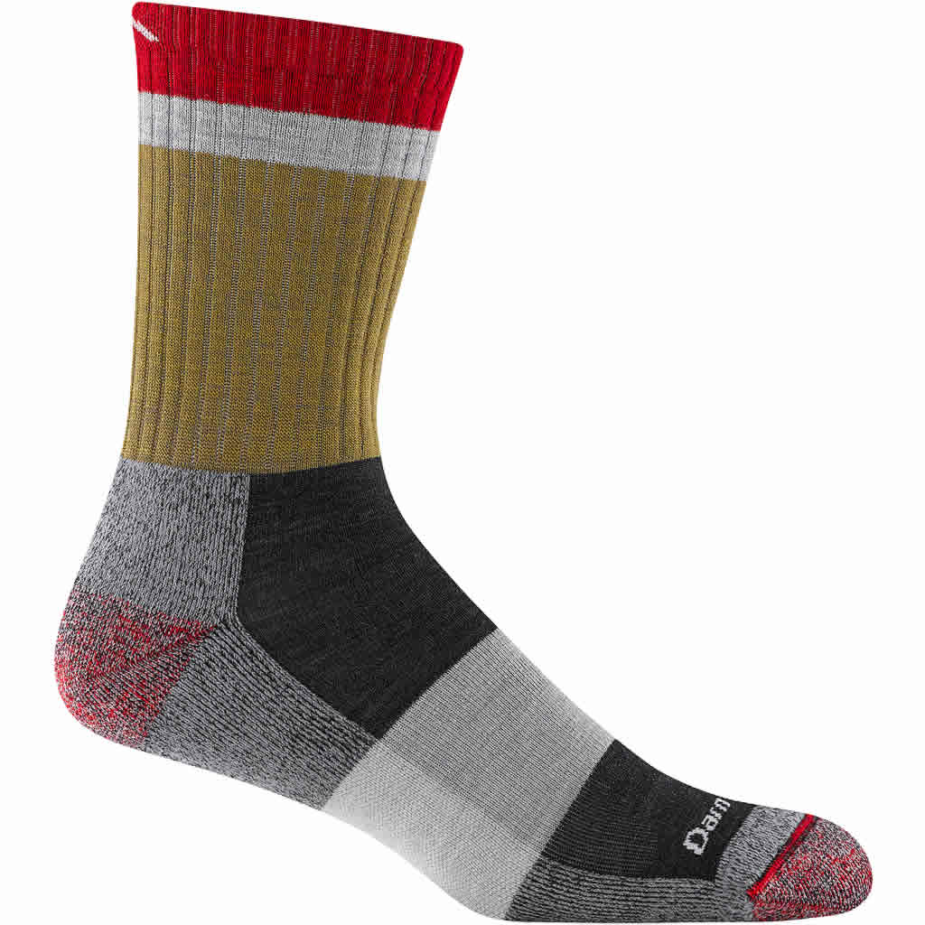 Men's Heady Stripe Micro Crew Light Cushion Socks - Image 3