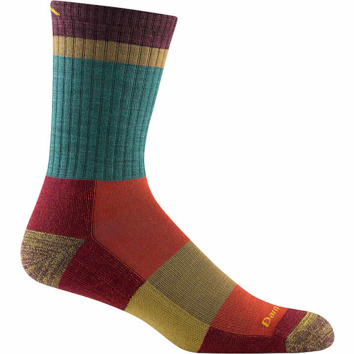 Men's Heady Stripe Micro Crew Light Cushion Socks - Image 4