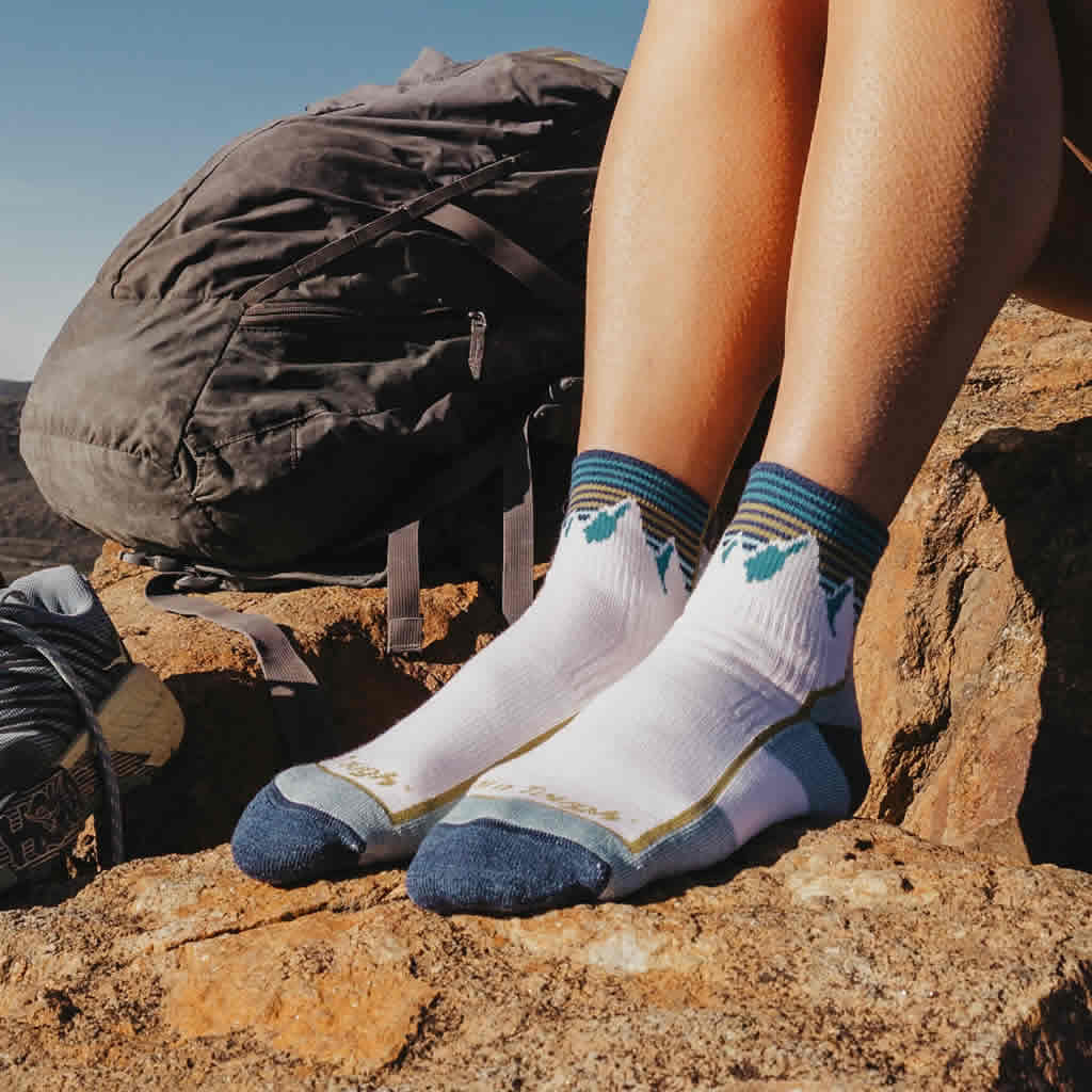 Women's Hiker Quarter Midweight Hiking Socks - Image 5