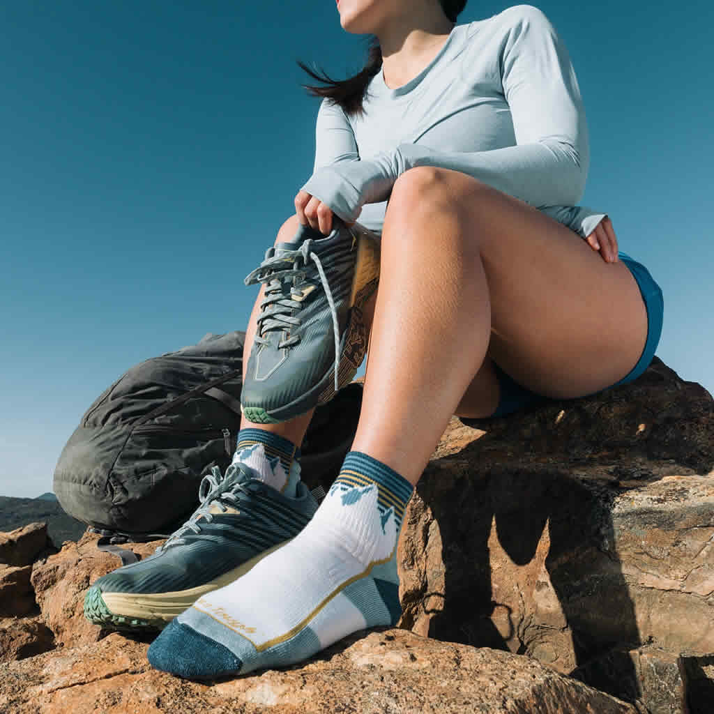 Women's Hiker Quarter Midweight Hiking Socks - Image 6