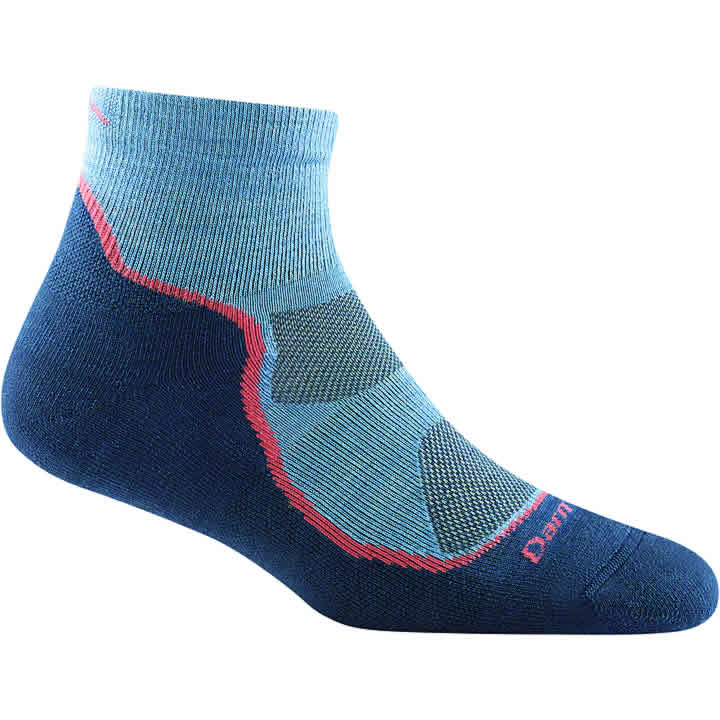 Women's Light Hiker Quarter Lightweight Cushion Hiking Socks - Image 2