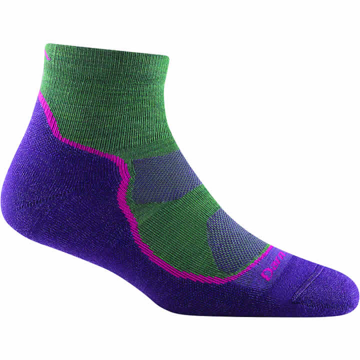 Women's Light Hiker Quarter Lightweight Cushion Hiking Socks - Image 4