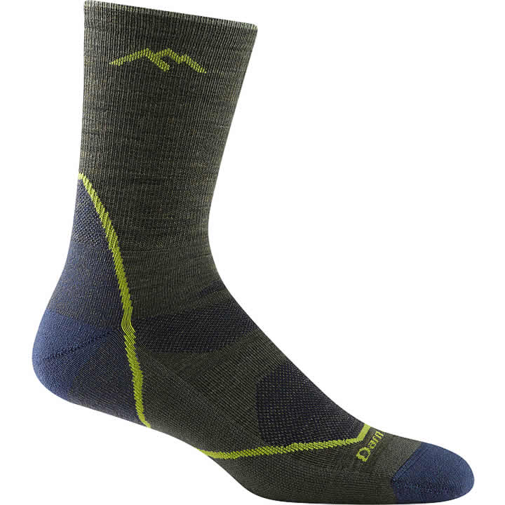 Men's Light Hiker Micro Crew Lightweight Hiking Socks - Image 4