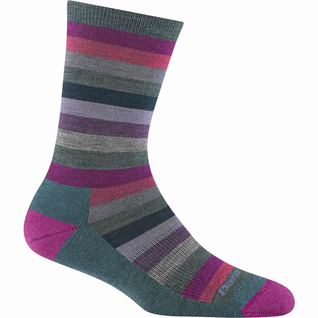 Women's Mystic Stripe Crew Light Cushion Socks - Image 3