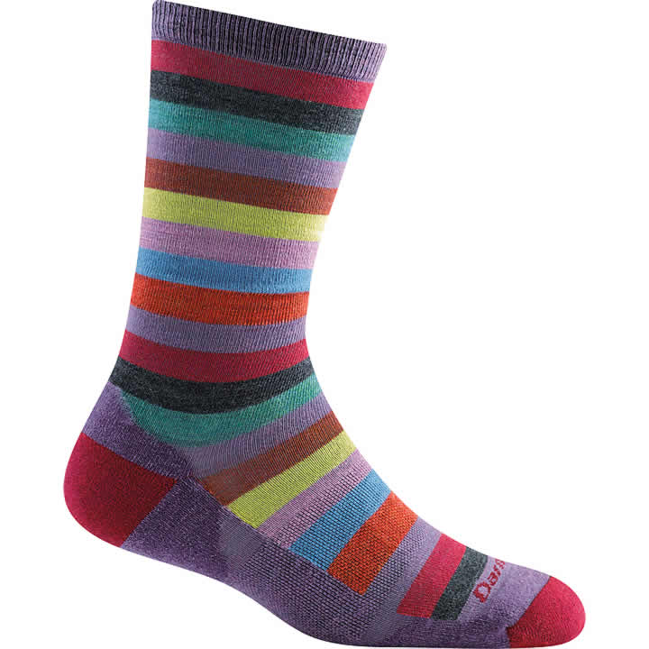 Women's Mystic Stripe Crew Light Cushion Socks - Image 6