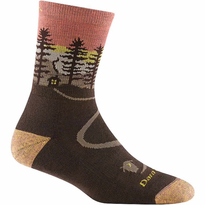 Women's Northwoods Micro Crew Midweight Cushion Hiking Sock - Image 12
