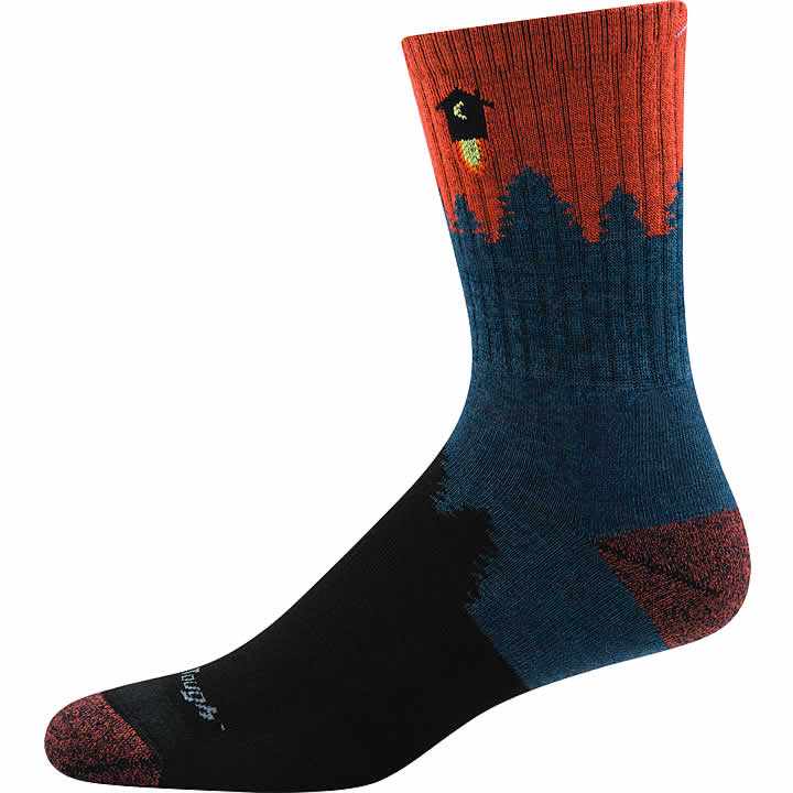 Men's Number 2 Micro Crew Merino Cushion Sock - Image 5