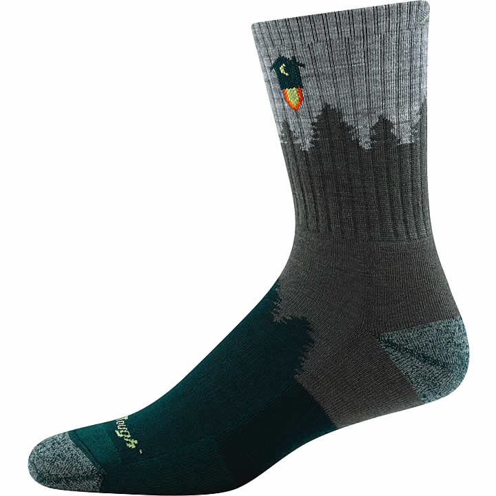 Men's Number 2 Micro Crew Merino Cushion Sock - Image 7