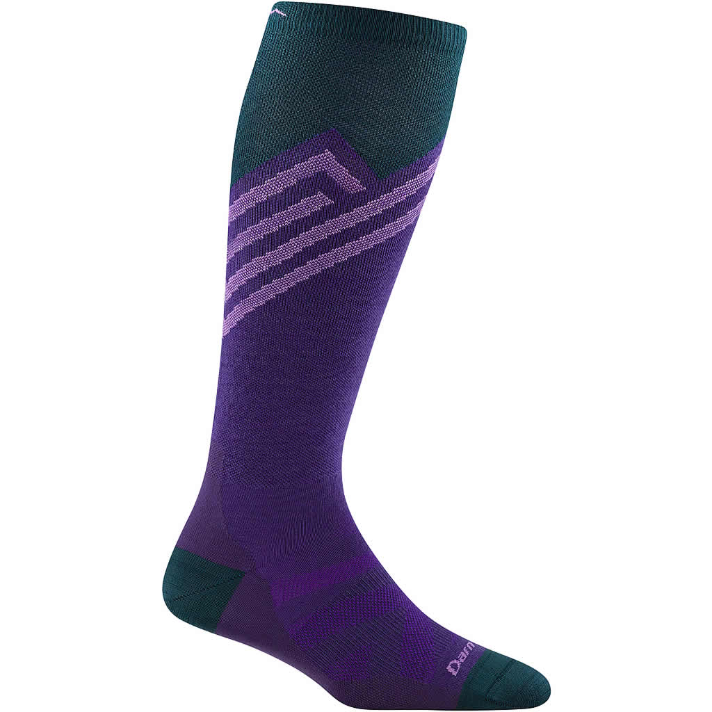 Women's Peaks Over-the-Calf Lightweight Ski and Snowboard Sock - Image 3