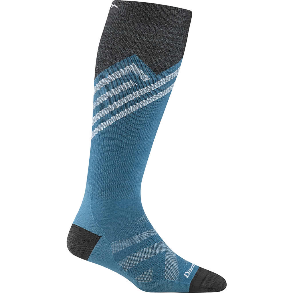 Women's Peaks Over-the-Calf Lightweight Ski and Snowboard Sock - Image 4