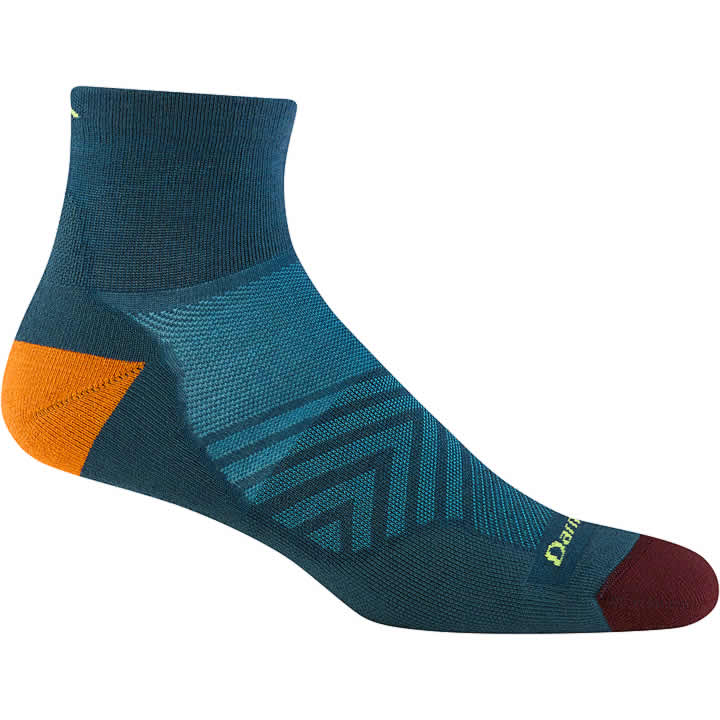 Men's Run 1/4 Ultra-Lightweight Cushion Socks - Image 6