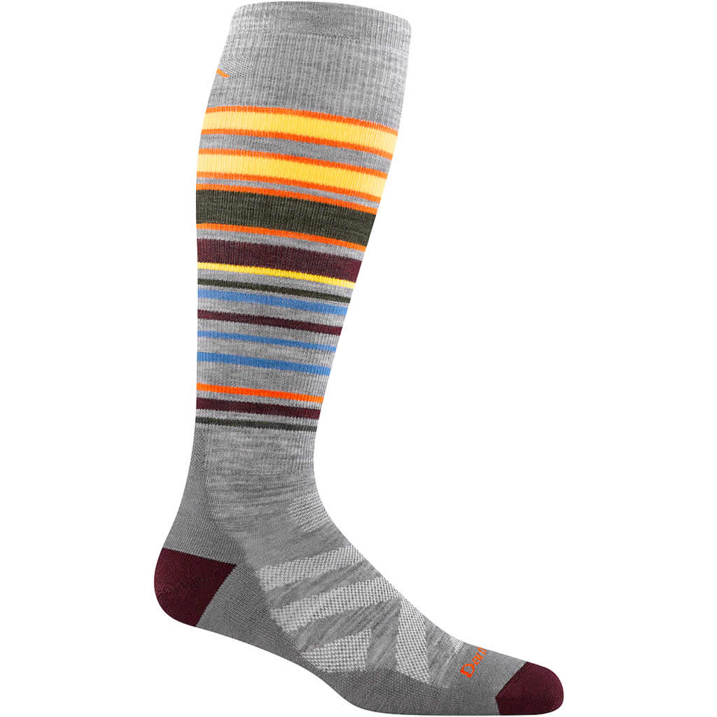 Men's Snowpack Over-the-Calf Midweight Cushion Ski and Snowboard Sock - Image 3