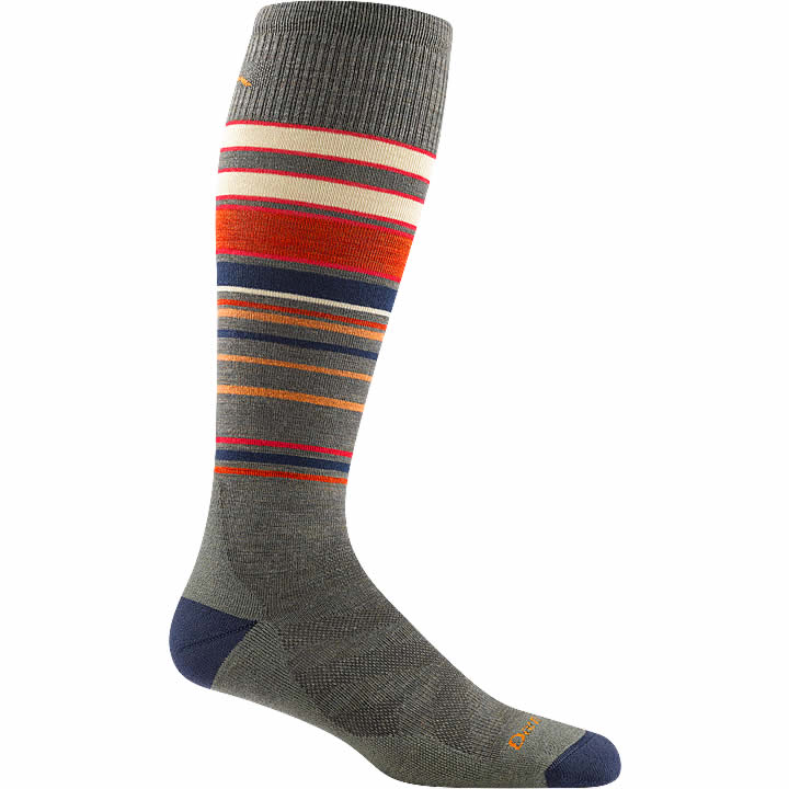 Men's Snowpack Over-the-Calf Midweight Cushion Ski and Snowboard Sock - Image 8