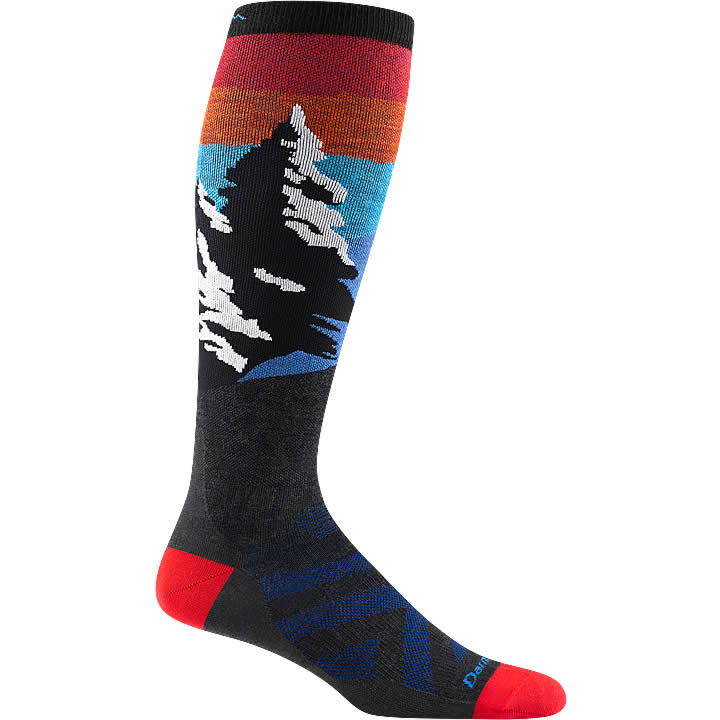 Men's Solstice Over-the-Calf Lightweight Ski and Snowboard Sock - Image 10