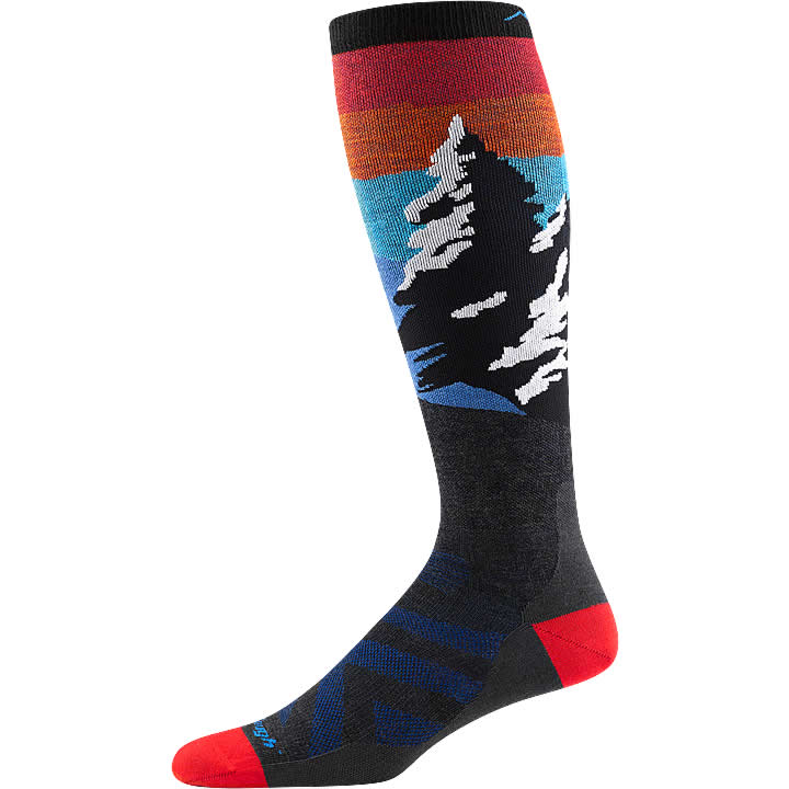 Men's Solstice Over-the-Calf Lightweight Ski and Snowboard Sock - Image 12