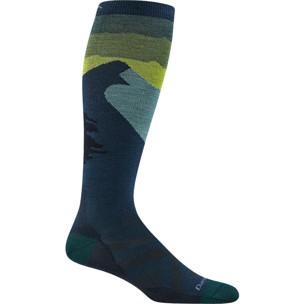 Men's Solstice Over-the-Calf Lightweight Ski and Snowboard Sock - Image 2