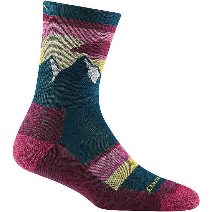 Women's Sunset Ledge Micro Crew Lightweight Cushion Hiking Sock - Image 2