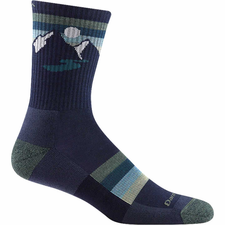 Men's Sunset Ridge Micro Crew Lightweight Cushion Hiking Sock - Image 2