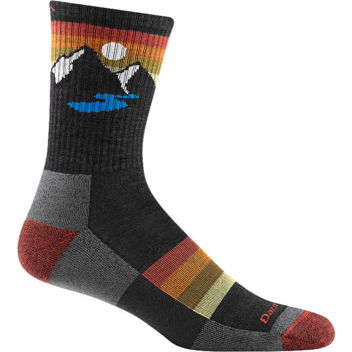 Men's Sunset Ridge Micro Crew Lightweight Cushion Hiking Sock - Image 3