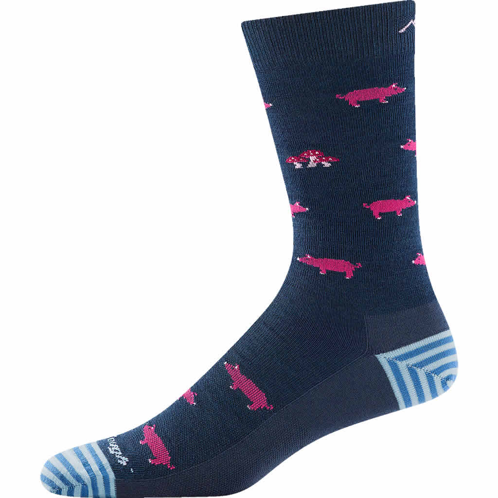 Men's Truffle Hog Crew Lightweight Lifestyle Socks - Image 2