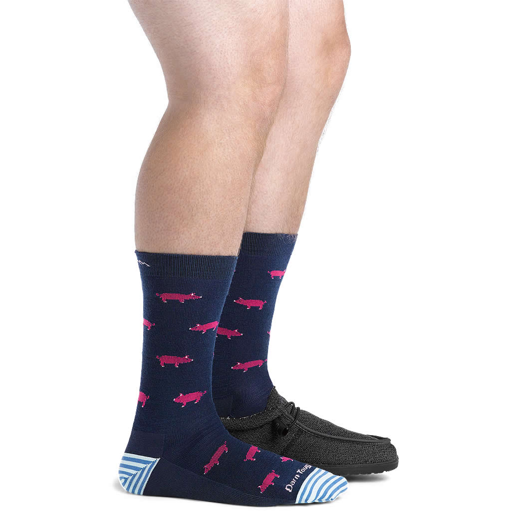 Men's Truffle Hog Crew Lightweight Lifestyle Socks - Image 4