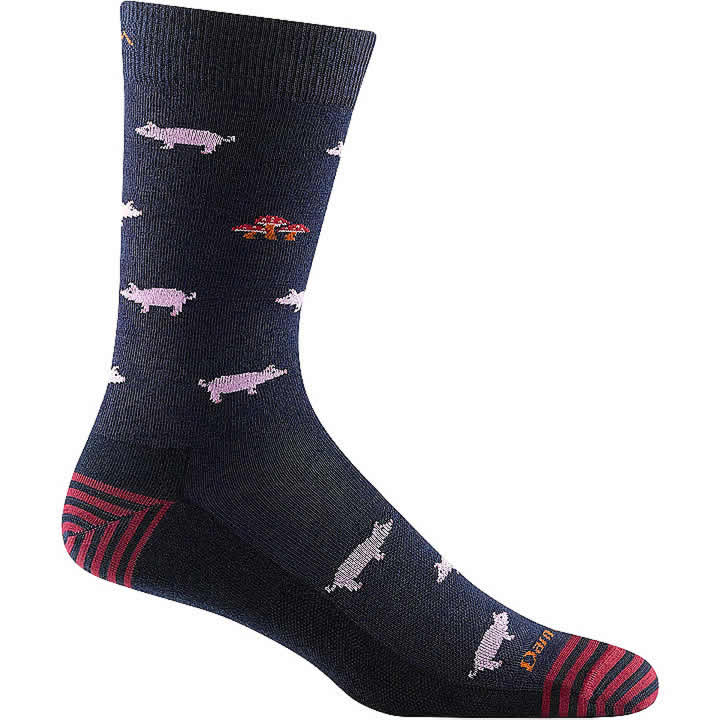 Men's Truffle Hog Crew Lightweight Lifestyle Socks - Image 6