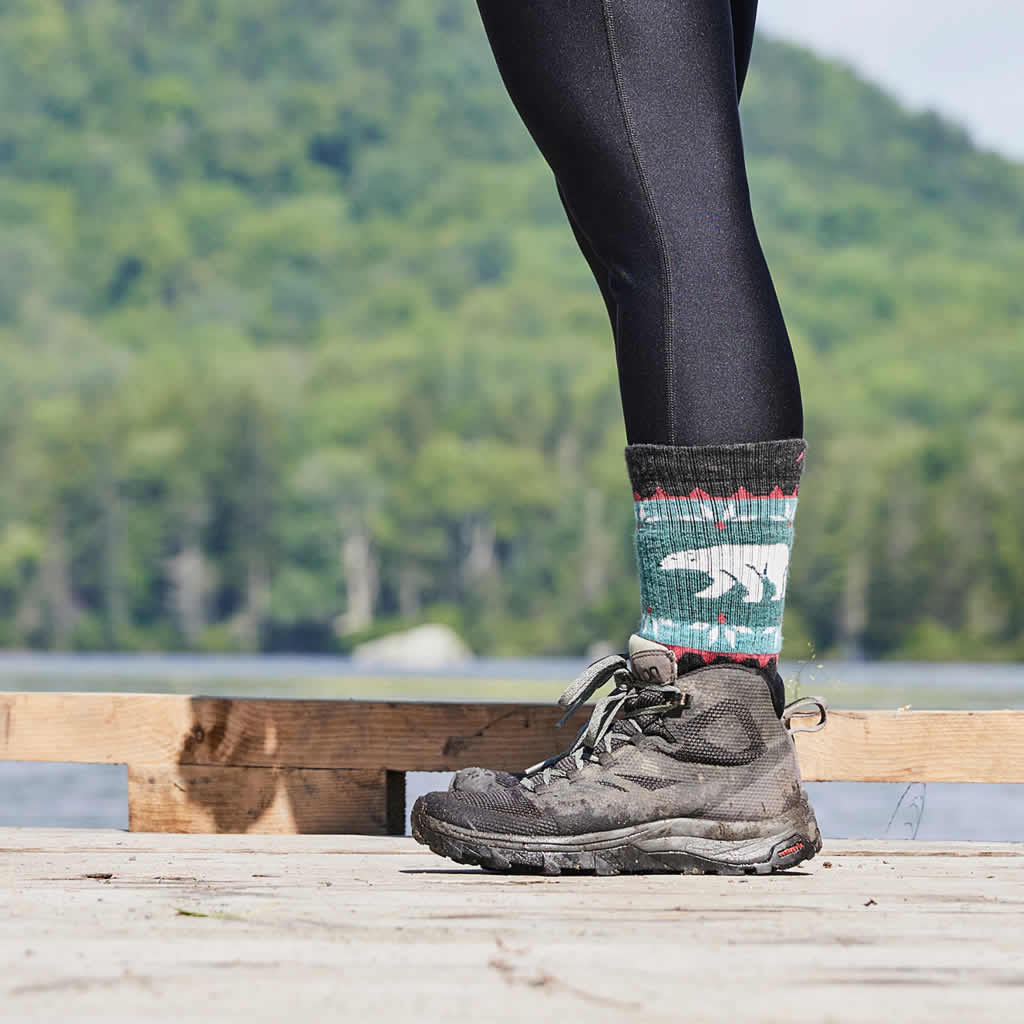 Women's Vanna Grizzle Boot Midweight Cushion Hiking Sock - Image 8