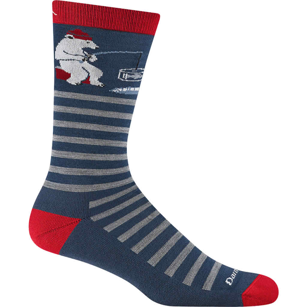 Men's Wild Life Crew Lightweight Cushion Lifestyle Sock - Image 10