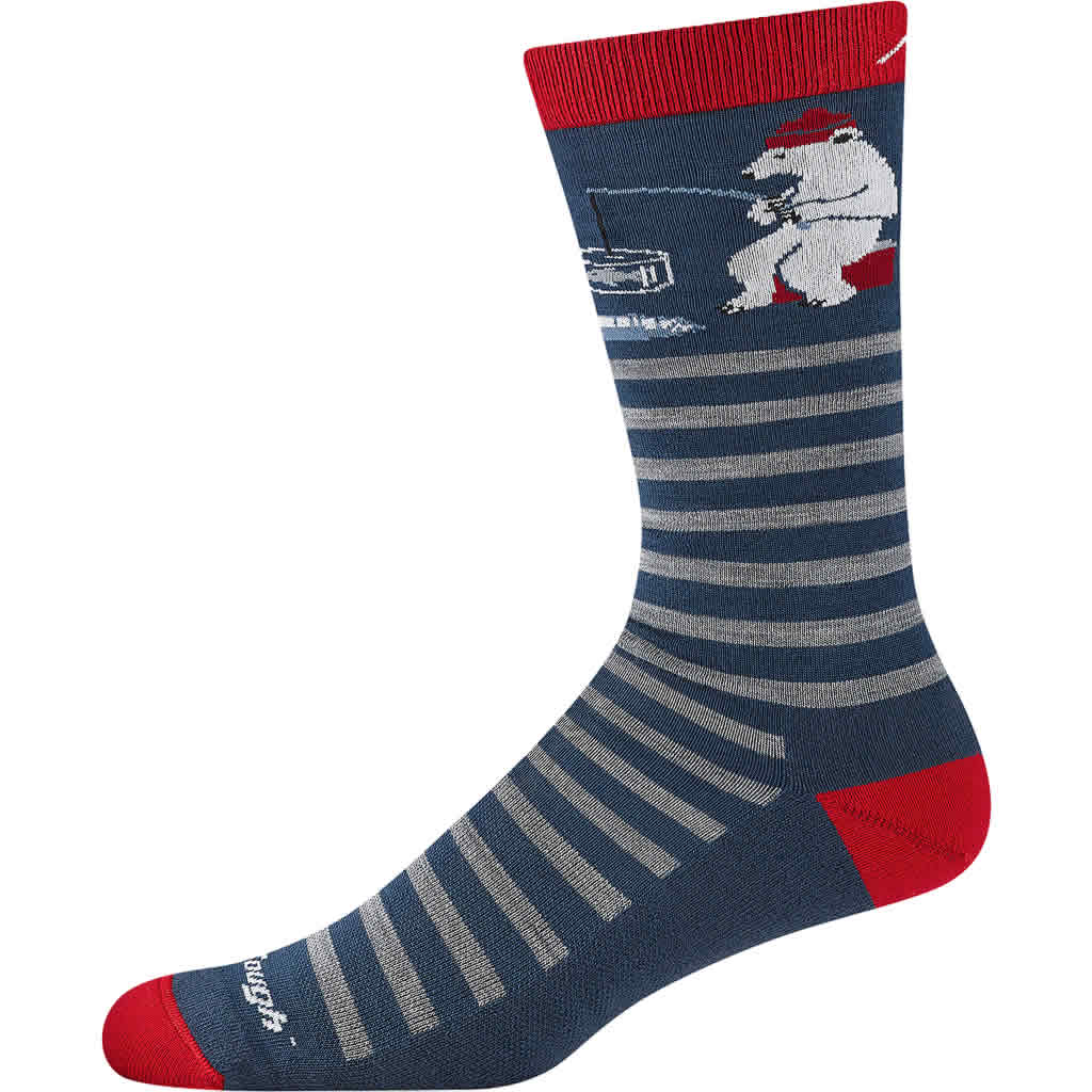 Men's Wild Life Crew Lightweight Cushion Lifestyle Sock - Image 12