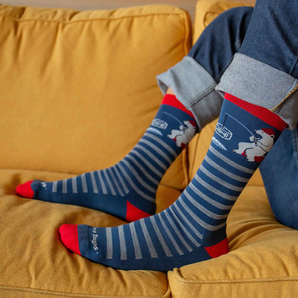 Men's Wild Life Crew Lightweight Cushion Lifestyle Sock - Image 15