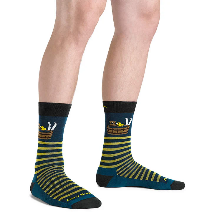 Men's Wild Life Crew Lightweight Cushion Lifestyle Sock - Image 4