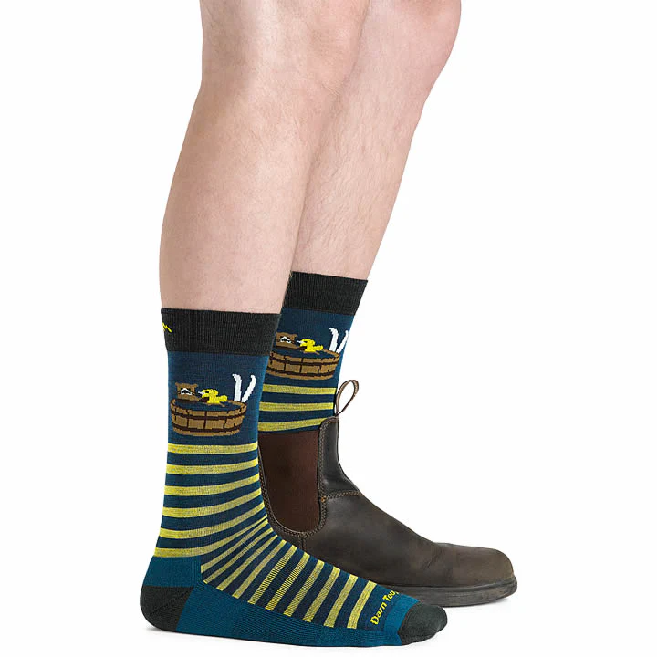 Men's Wild Life Crew Lightweight Cushion Lifestyle Sock - Image 5