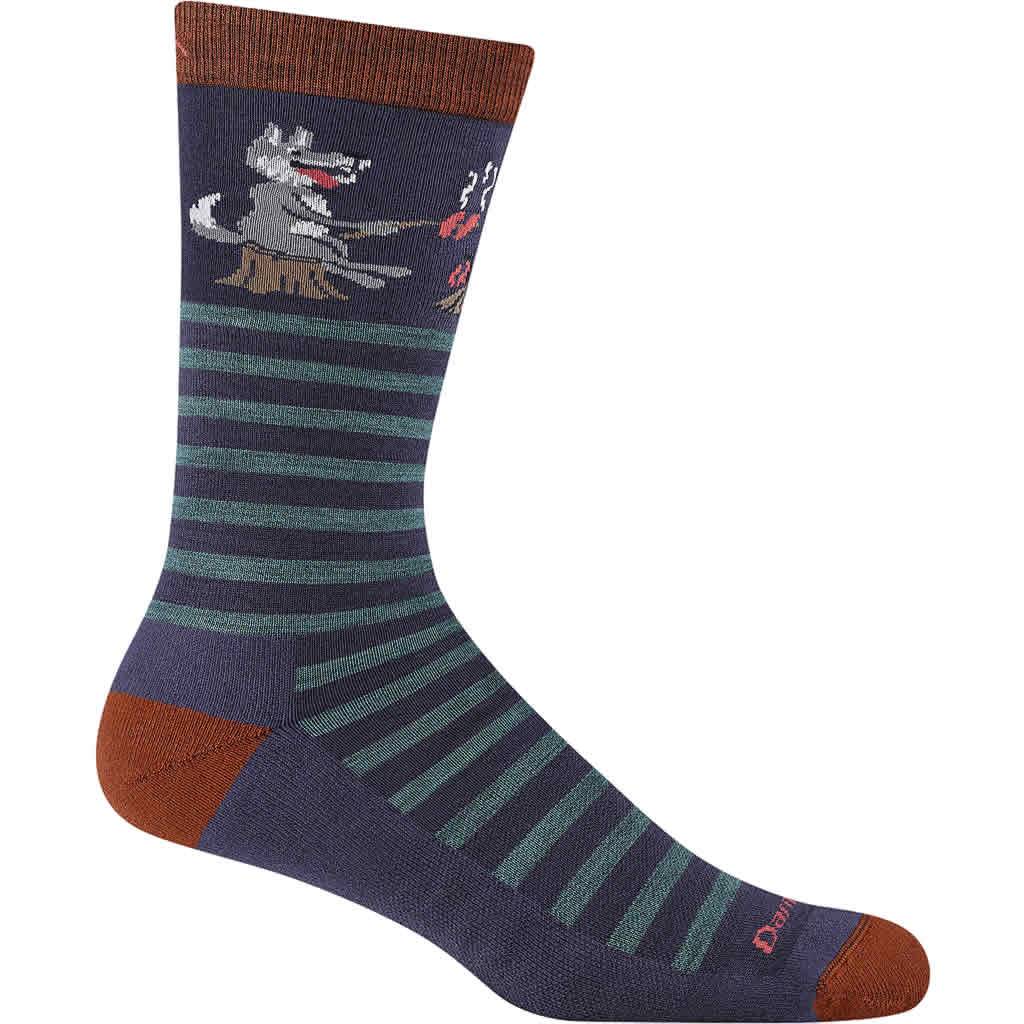 Men's Wild Life Crew Lightweight Cushion Lifestyle Sock - Image 6
