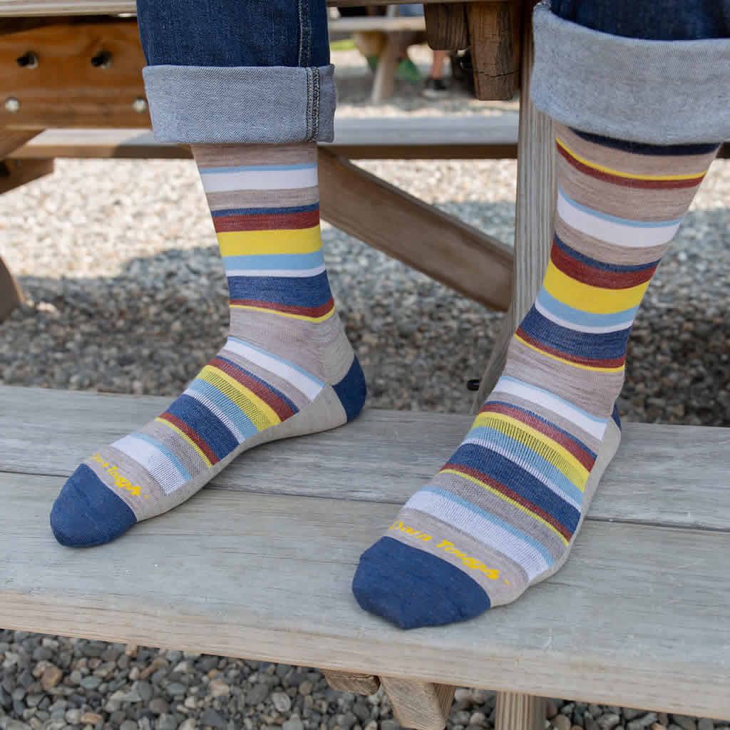 Men's Druid Crew Lightweight Cushion Lifestyle Sock - Image 5