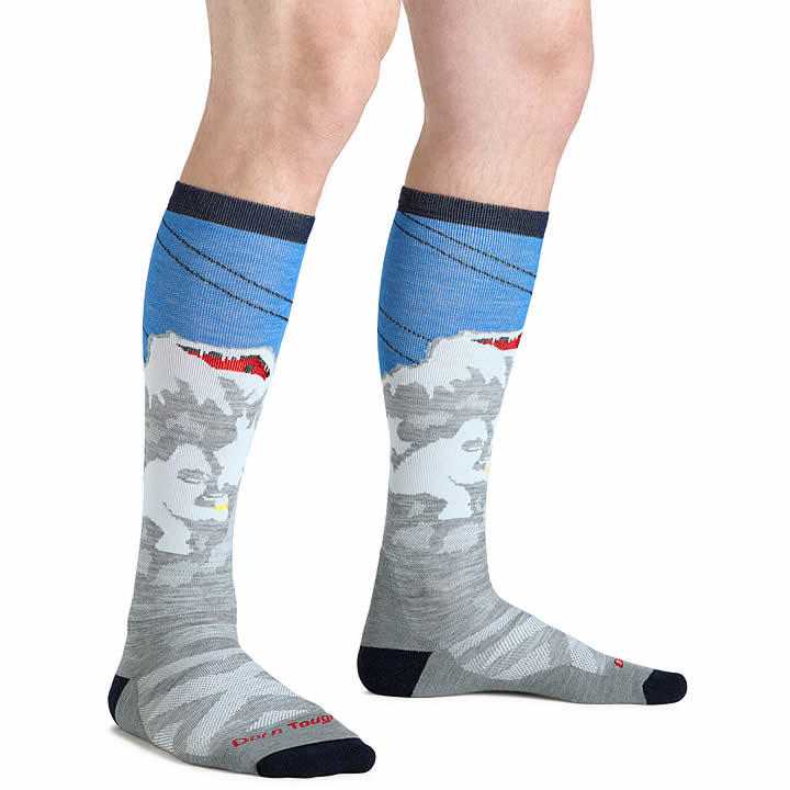 Men's Heady Yeti Over The Calf Midweight Cushion - Image 4