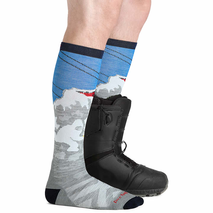 Men's Heady Yeti Over The Calf Midweight Cushion - Image 5