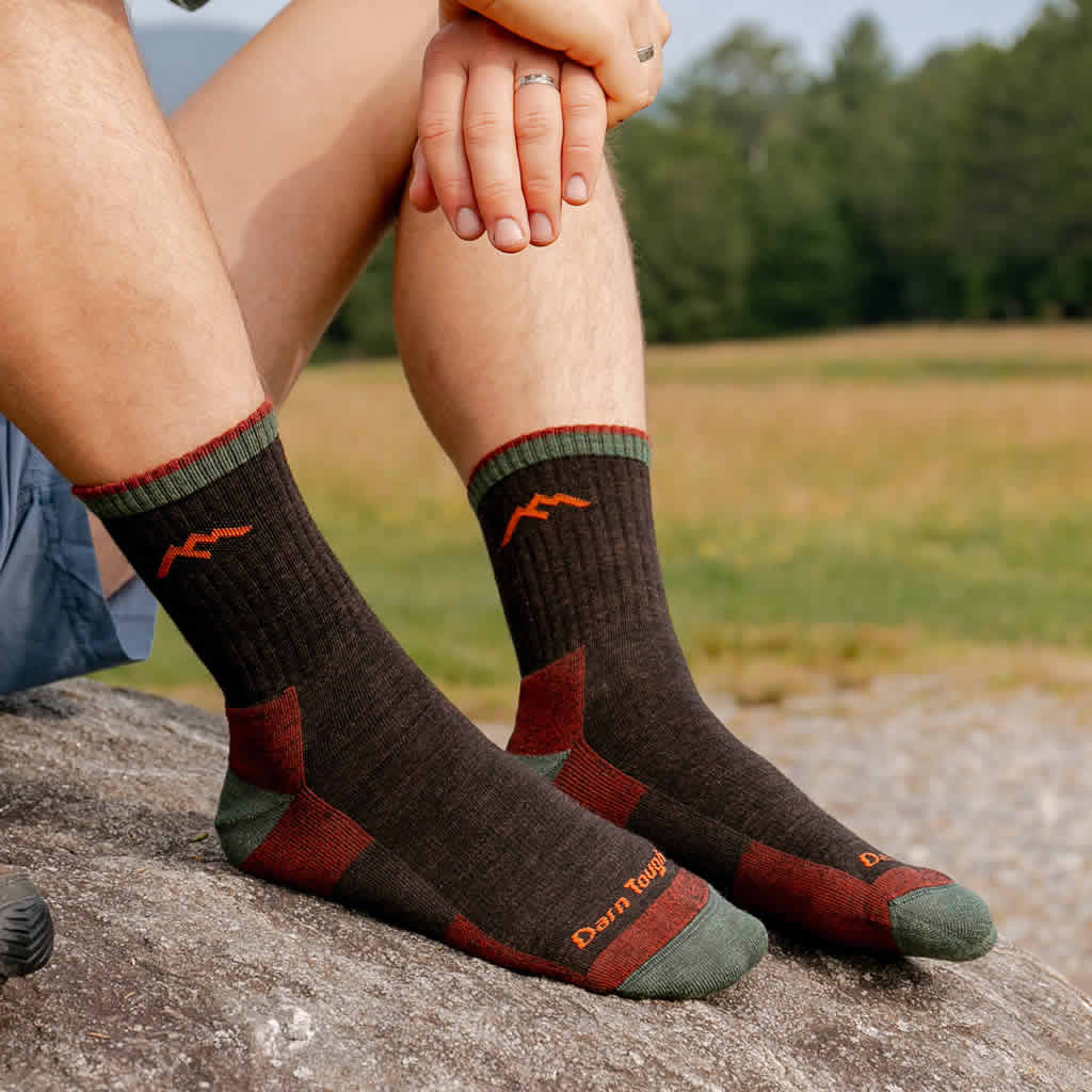 Men's Hiker Micro Crew Midweight Cushion Sock - Image 10