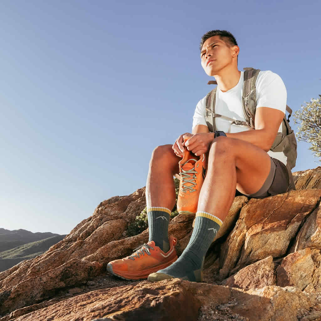 Men's Hiker Micro Crew Midweight Cushion Sock - Image 13