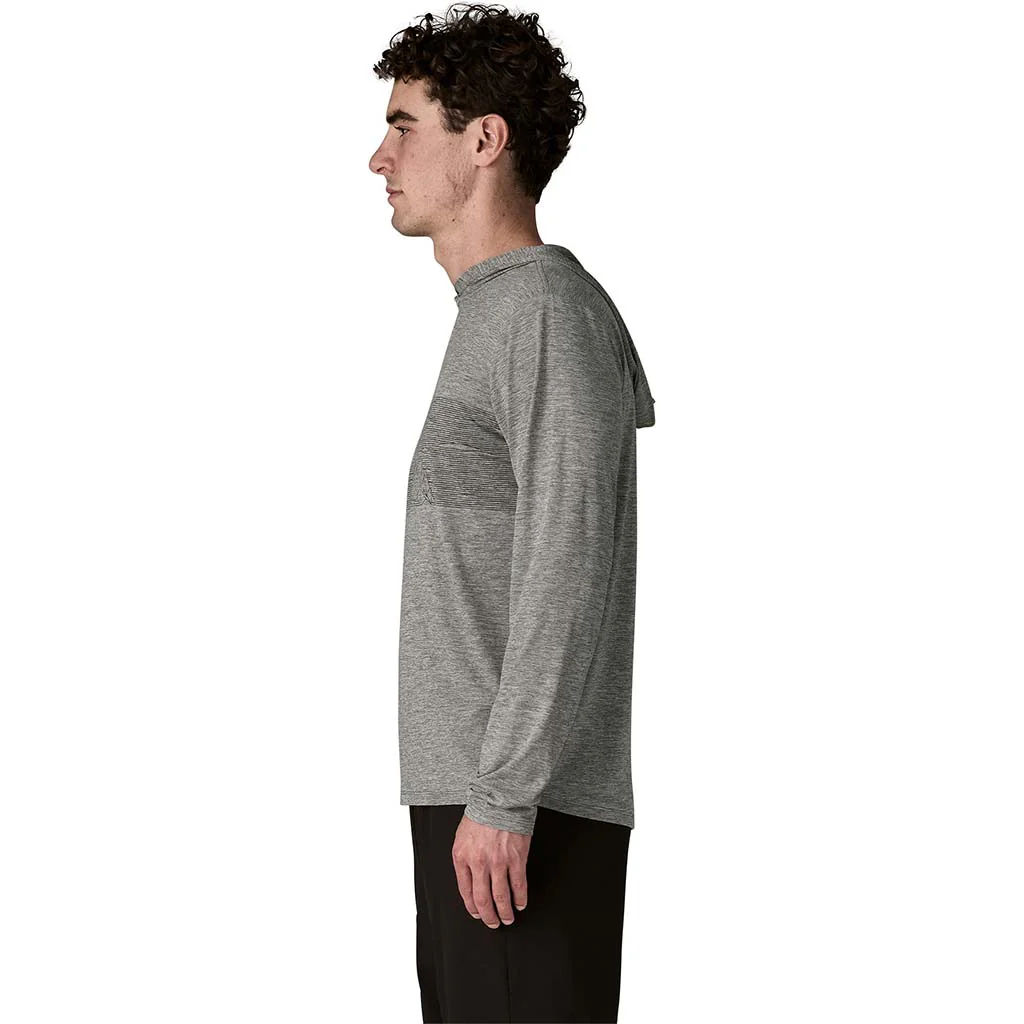 Men's Capilene Cool Daily Hoody Strataspire Stripe - Image 4
