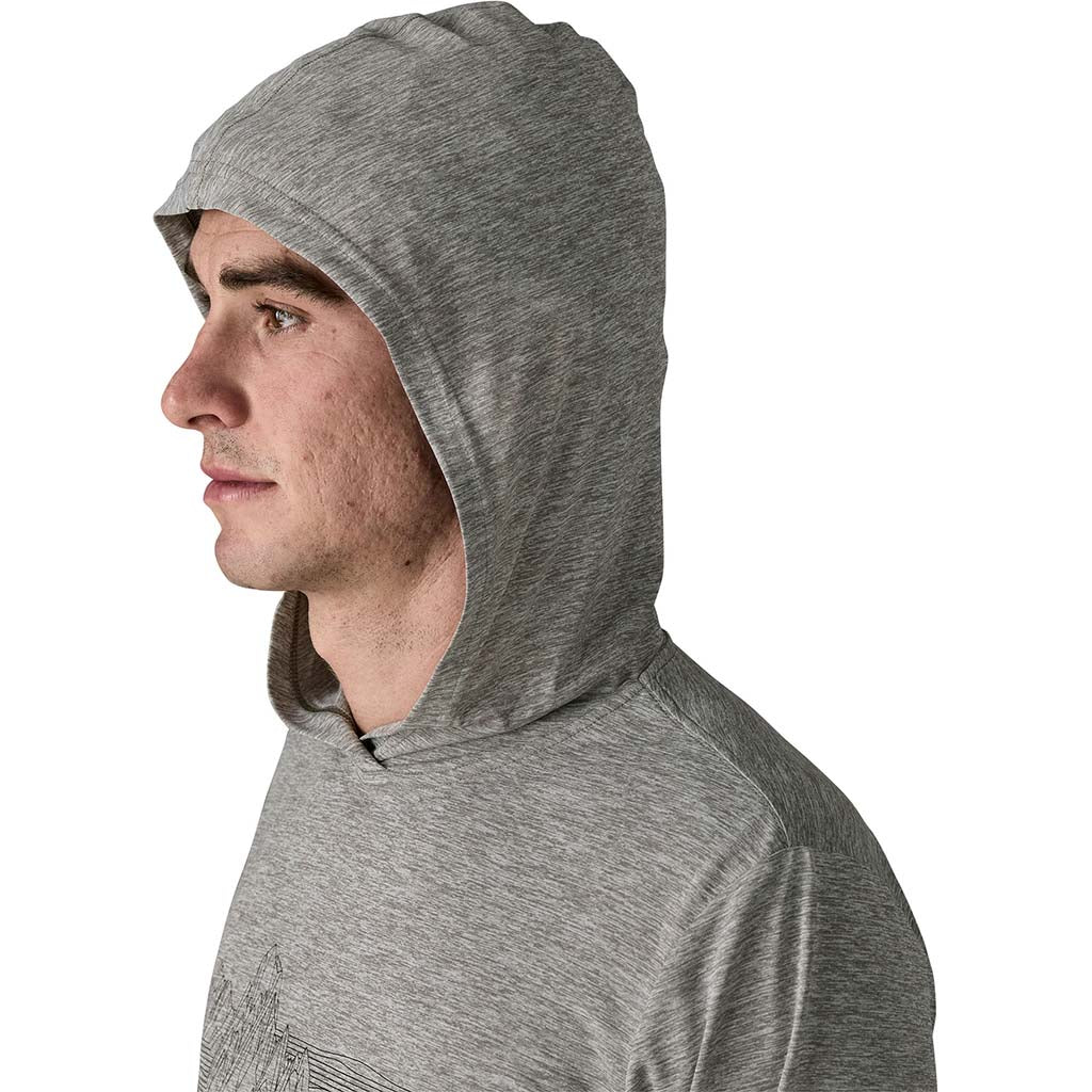 Men's Capilene Cool Daily Hoody Strataspire Stripe - Image 6