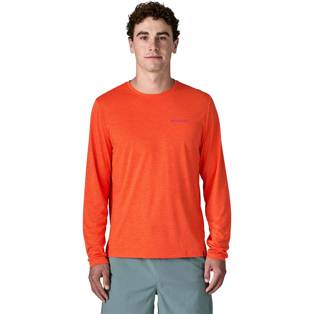 Men's Long-Sleeved Capilene Cool Daily Shirt Boardshort Logo - Image 10