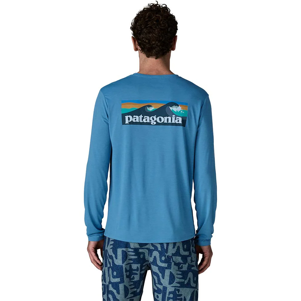 Men's Long-Sleeved Capilene Cool Daily Shirt Boardshort Logo - Image 3