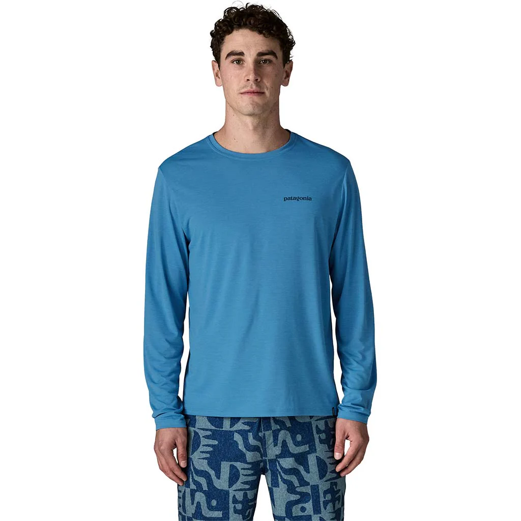 Men's Long-Sleeved Capilene Cool Daily Shirt Boardshort Logo - Image 4